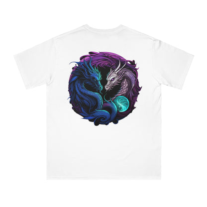 Organic Dragon Yin Yang Unisex Classic T-Shirt