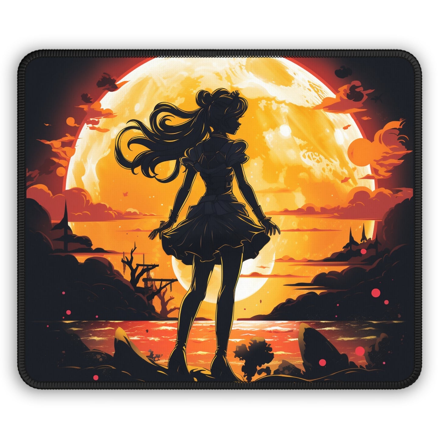 Moon Gaming Mouse Pad