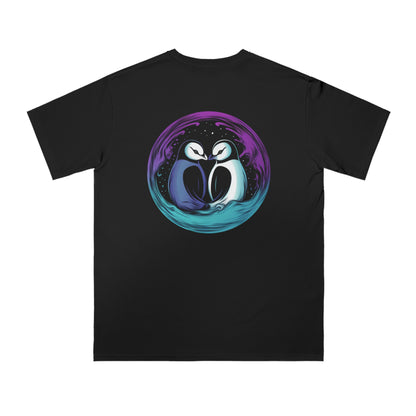 Organic Penguin Yin Yang Unisex Classic T-Shirt