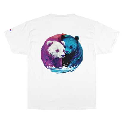 Champion Bear Yin Yang Unisex Classic T-Shirt